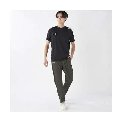 カッパ/キッズ/Kappa Jr 半袖オミニシャツ （BK）｜詳細画像
