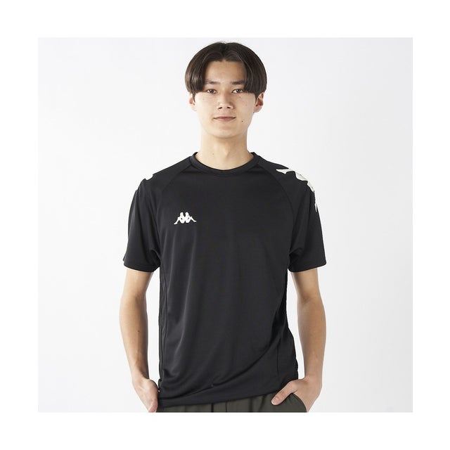 /キッズ/Jr 半袖オミニシャツ （BK）