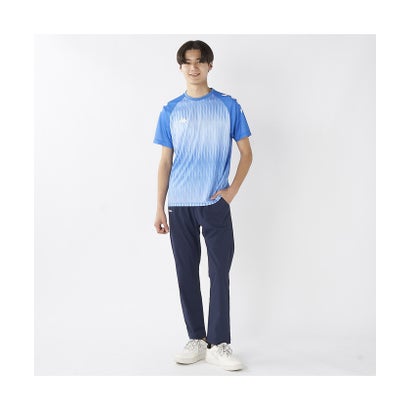 カッパ/キッズ/Kappa Jr 半袖シャドー柄シャツ （BL）｜詳細画像