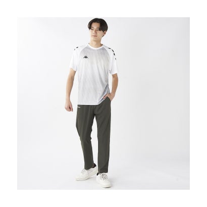 カッパ/キッズ/Kappa Jr 半袖シャドー柄シャツ （WT）｜詳細画像