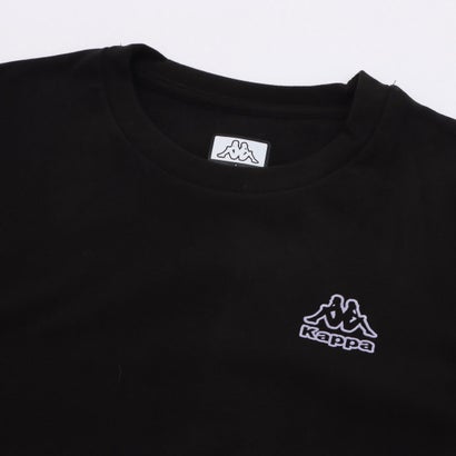 カッパ Kappa クルーネック 長袖TEE （BK）｜詳細画像