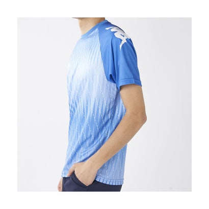 カッパ/メンズ/Kappa 半袖シャドー柄シャツ （BL）｜詳細画像