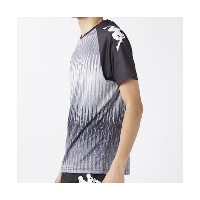 カッパ/メンズ/Kappa 半袖シャドー柄シャツ （BK）｜詳細画像