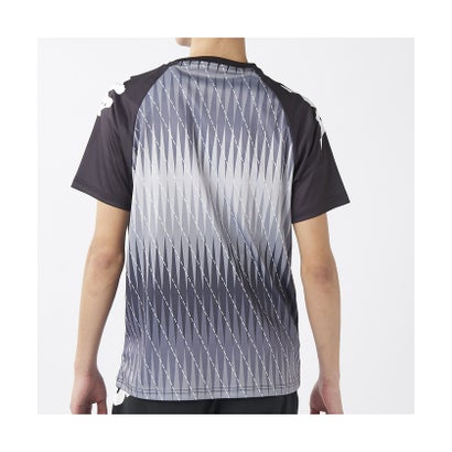 カッパ/メンズ/Kappa 半袖シャドー柄シャツ （BK）｜詳細画像