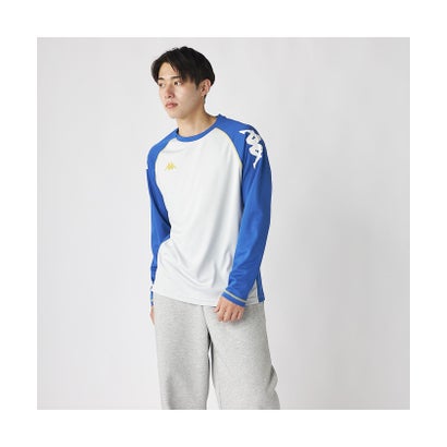 カッパ/メンズ/長袖Tシャツ 飾りステッチ×オミニ （BL）｜詳細画像