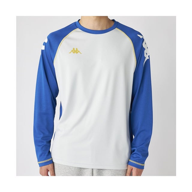 /メンズ/長袖Tシャツ 飾りステッチ×オミニ （BL）