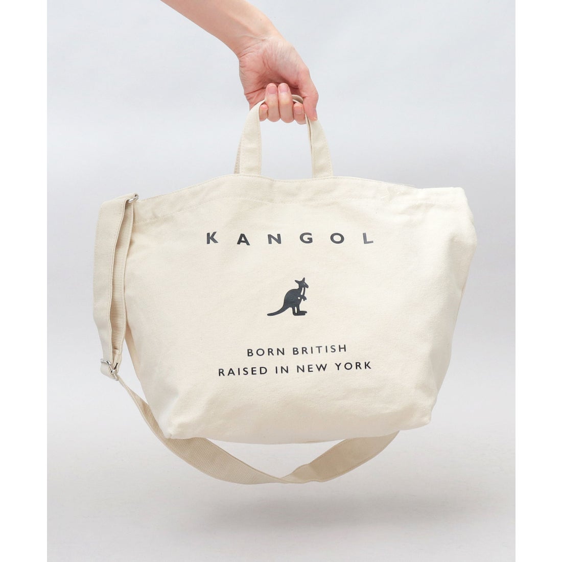 カンゴール KANGOL キャンバス ショルダートート 2WAY トートバッグ 