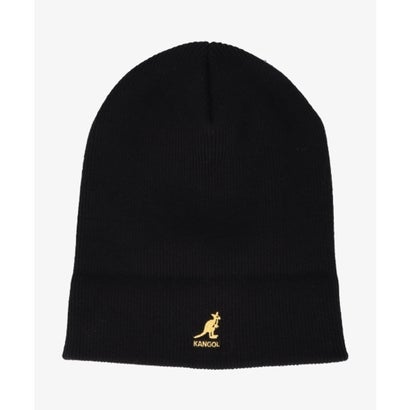 KANGOL ACRYLIC CUFF PULL－ON （BLACK/BLACK (02)）｜詳細画像