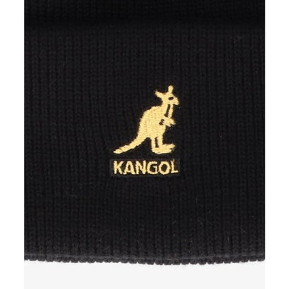 KANGOL ACRYLIC CUFF PULL－ON （BLACK/BLACK (02)）｜詳細画像
