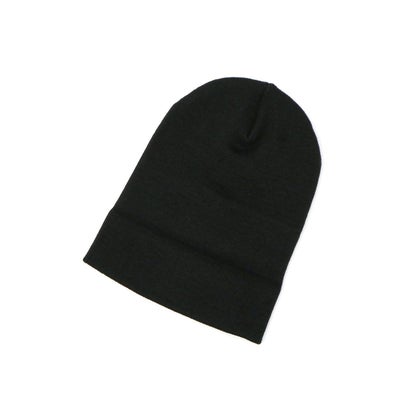 カンゴール 帽子 ニット帽 メンズ レディース ブランド KANGOL ニットキャップ ビーニー ニットワッチ 2WAY アクリル 234ー069619 （ブラック）｜詳細画像