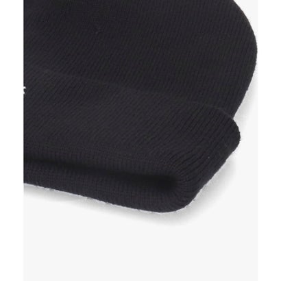 KANGOL 2-WAY TEXT BEANIE / カンゴール （BLACK (01)）｜詳細画像