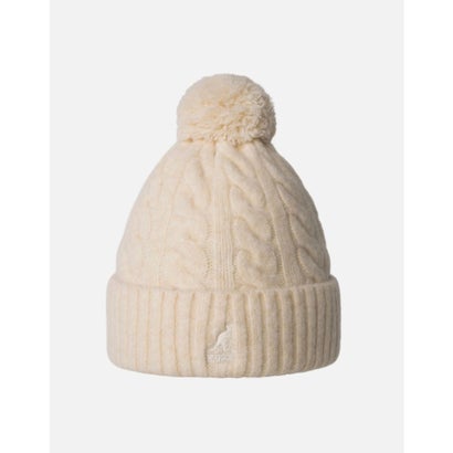 KANGOL POMPOM BEANIE / カンゴール （CHALK (06)）｜詳細画像