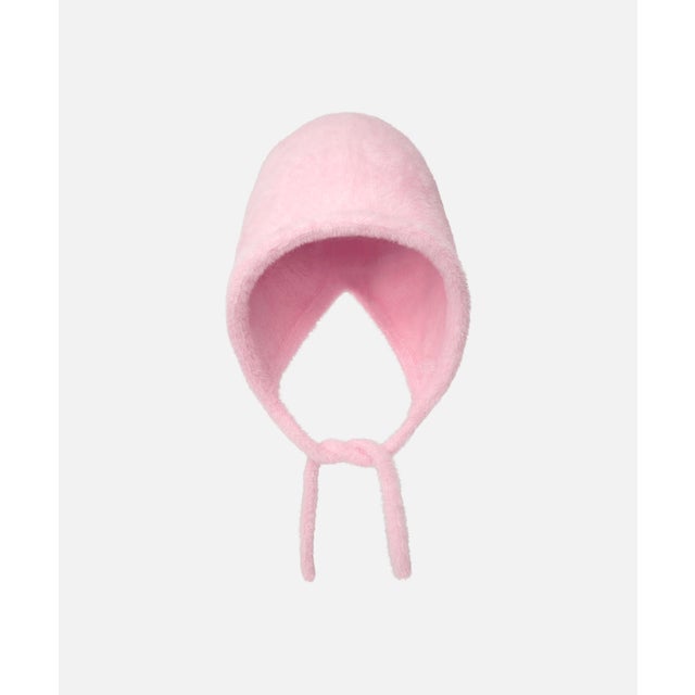 FAUX FUR KNIT BONNET / （BALLERINA PINK (15)）