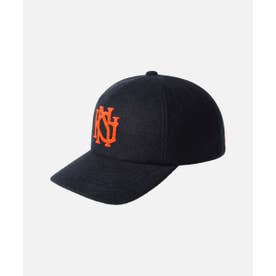 FELT LOGO BASEBALL CAP / （BLACK (01)）
