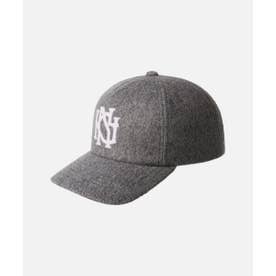 FELT LOGO BASEBALL CAP / （FLANNEL (03)）