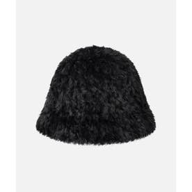 FAUX FUR 2-WAY BUCKET / （BLACK (01)）