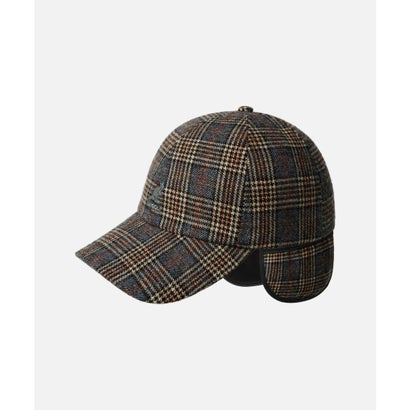 KANGOL PLAID EARFLAPS BASEBALL / カンゴール （GREY MULTI (03)）｜詳細画像