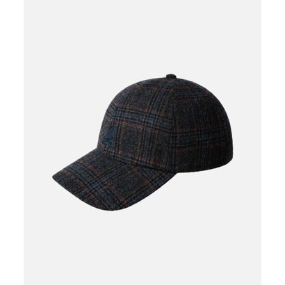 KANGOL PLAID EARFLAPS BASEBALL / カンゴール （BLACK MULTI (01)）｜詳細画像