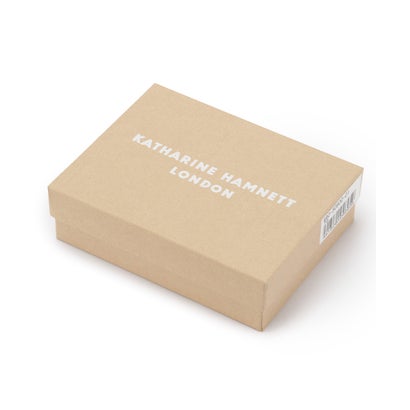 キャサリンハムネット 財布 二つ折り財布 メンズ レディース ブランド レザー 本革 KATHARINE HAMNETT LONDON 490-50800 （チョコ）｜詳細画像
