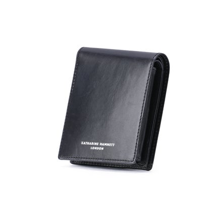 キャサリンハムネット 財布 二つ折り財布 メンズ レディース ブランド レザー 本革 KATHARINE HAMNETT LONDON 490-50800 （チョコ）｜詳細画像