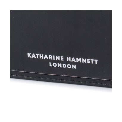 キャサリンハムネット 財布 二つ折り財布 メンズ レディース ブランド レザー 本革 KATHARINE HAMNETT LONDON 490-50800 （チョコ）｜詳細画像