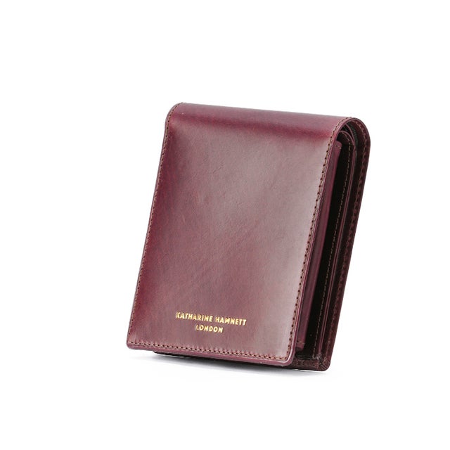 財布 二つ折り財布 メンズ レディース ブランド レザー 本革 LONDON 490-50800 （チョコ）
