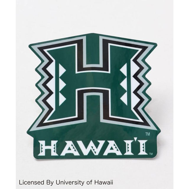 
                    【Kahiko】University of Hawaii ハワイステッカー9cm グリーン