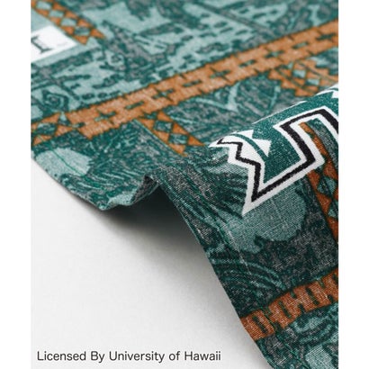 【Kahiko】University of Hawaii ヴィンテージバンダナ ベージュ｜詳細画像