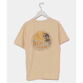 【Kahiko】SURF＆Palms ヘマTシャツ オレンジ