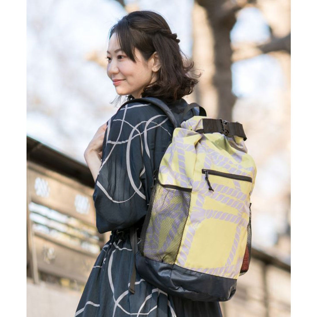 カヤ】旅のおとも 米リュック イエロー -ファッション通販 FASHION WALKER