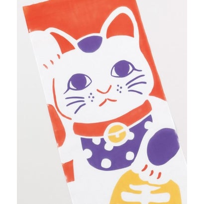 福まねき猫手拭 （マルチ）｜詳細画像