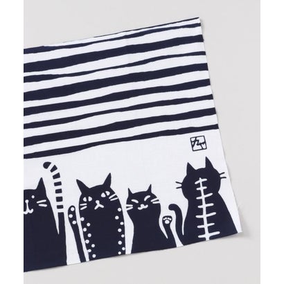 【カヤ】縞ねこ手ぬぐい その他1｜詳細画像