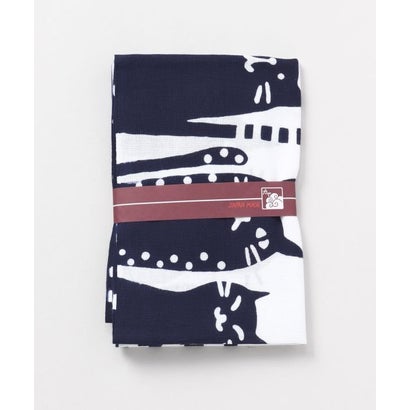 【カヤ】縞ねこ手ぬぐい その他1｜詳細画像
