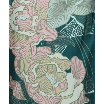 艶花ワンピース （ネイビー）｜詳細画像