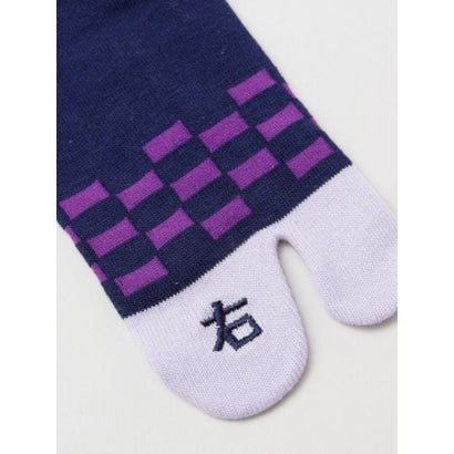 【カヤ】足袋型くつ下 23?25cm -JAPAN-日の丸 左右 ホワイト×レッド｜詳細画像