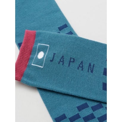 【カヤ】足袋型くつ下 23?25cm -JAPAN-日の丸 左右 ホワイト×レッド｜詳細画像