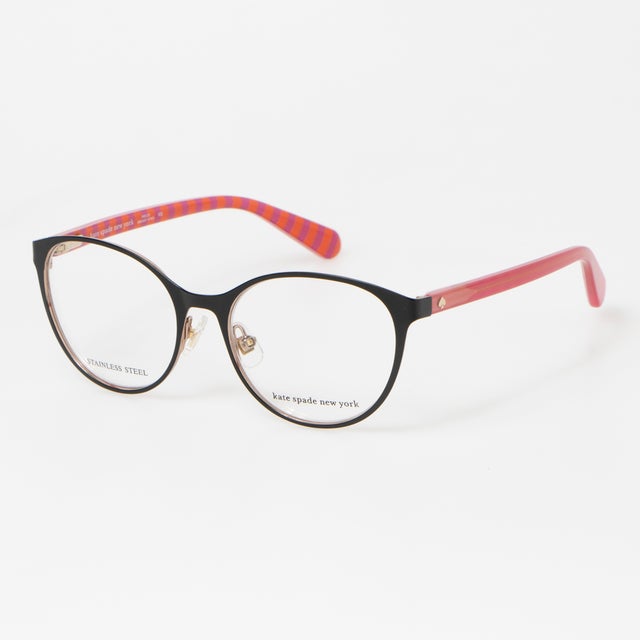 
                    メガネ 眼鏡 アイウェア レディース メンズ （ブラック/ピンク）