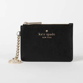 カードケース サフィアノレザー キー リング カード ホルダー KN771 001 （ブラック）