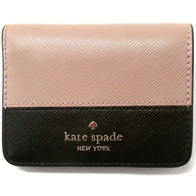 
                    Kate spade  財布ケイトスペード アウトレット  サフィアーノ カラーブロック マディソン スモール バイフォールド ウォレット コンパクト KC514 （トースティッドヘーゼルナッツマルチ(ブラウンベージュ系×ブラック)）