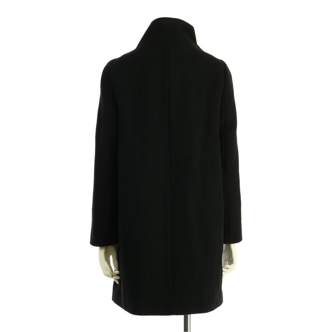 ケイトスペードニューヨーク　リボン襟　ブラック　ウールコート