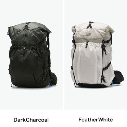 リュック メンズ レディース 大容量 バックパック おしゃれ カジュアル アウトドア 登山 登山リュック ハイキング トレッキング ハイドレーション対応 大人 A4 thrush 40 501285 （FeatherWhite）｜詳細画像
