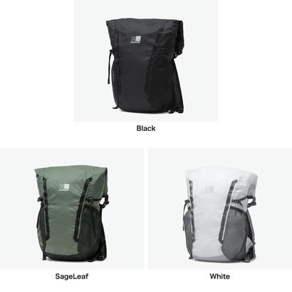 カリマー KARRIMOR リュック メンズ レディース リュックサック ブランド カジュアル パッカブル バッグ 軽量 軽い ナイロン デイパック ロールトップ バックパック B5 15L ventis 15 501292 （White）｜詳細画像