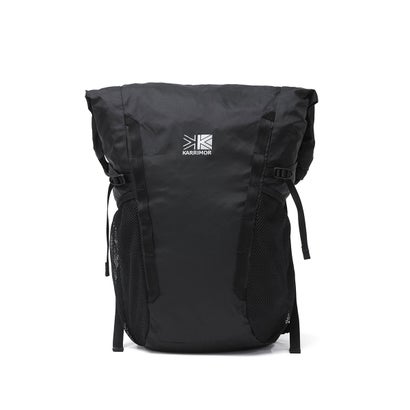 カリマー KARRIMOR リュック メンズ レディース リュックサック ブランド カジュアル パッカブル バッグ 軽量 軽い ナイロン デイパック ロールトップ バックパック B5 15L ventis 15 501292 （Black）｜詳細画像