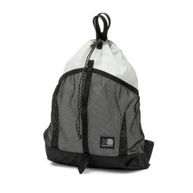 ナップサック リュック メンズ レディース 小さめ リュックサック バックパック 巾着 バッグ 軽量 コンパクト おしゃれ カジュアル 10L A4 grab knapsack mini 501278 （White）