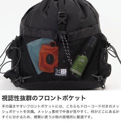 カリマー KARRIMOR ショルダーバッグ メンズ レディース 小さめ ブランド ウエストバッグ ヒップバッグ おしゃれ 斜めがけ 軽量 アウトドア シンプル カジュアル 巾着型 grab lumber pack 501301 （Sand）｜詳細画像