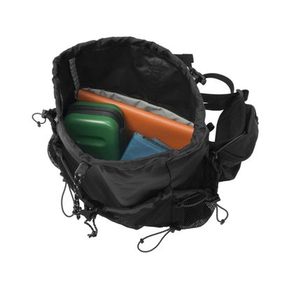カリマー KARRIMOR ショルダーバッグ メンズ レディース 小さめ ブランド ウエストバッグ ヒップバッグ おしゃれ 斜めがけ 軽量 アウトドア シンプル カジュアル 巾着型 grab lumber pack 501301 （White）｜詳細画像