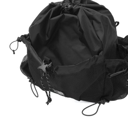 カリマー KARRIMOR ショルダーバッグ メンズ レディース 小さめ ブランド ウエストバッグ ヒップバッグ おしゃれ 斜めがけ 軽量 アウトドア シンプル カジュアル 巾着型 grab lumber pack 501301 （Black）｜詳細画像