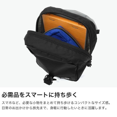 カリマー KARRIMOR ショルダーバッグ メンズ レディース ブランド 小さめ 小さい ミニ コンパクト 斜めがけ バッグ ショルダーポーチ ポーチ 軽量 ファスナー カジュアル grab sling 501303 （Black）｜詳細画像
