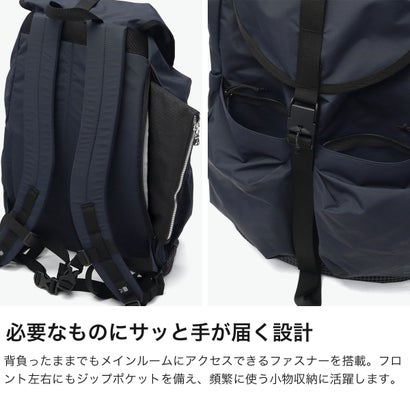 カリマー KARRIMOR リュック メンズ レディース 軽量 ブランド ナイロン フラップ かぶせ バックパック シンプル カジュアル アウトドア 丈夫 耐久性 おしゃれ 旅行 relic lid pack 25 501297 （Black）｜詳細画像