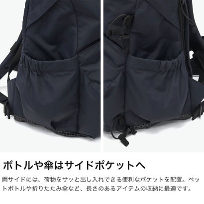 カリマー KARRIMOR リュック メンズ レディース 軽量 ブランド ナイロン バックパック デイパック シンプル カジュアル アウトドア コンパクト 普段使い A4 20L relic daypack 20 501296 （Black）｜詳細画像